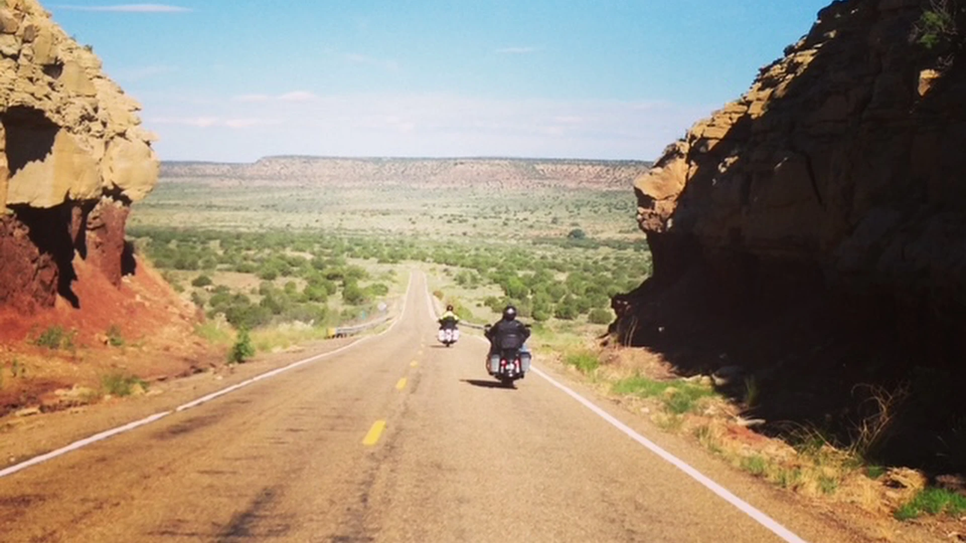 Open road